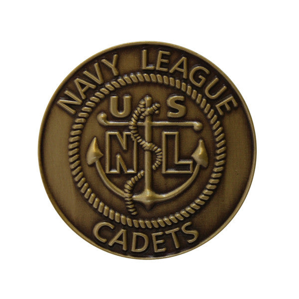 USNSCC / NLCC - Small Garrison Cap Device 1-1/16"
