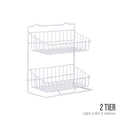 WALL RACK 2 LAYER CA-451102W (HFH8216)