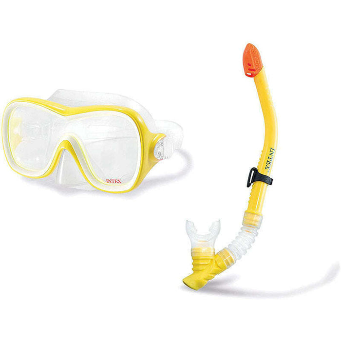 Wave Rider Swim Set Mask & Snorkel Kids Beach Essentials Wave Rider Swim Set Mask & Snorkel Wave Rider Swim Set Mask & Snorkel Intex