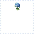 WH Hostess Social Stationery Hydrangea Bloom Slab Notepad