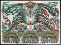 Widespread Panic - Las Vegas '14 - Jeff Wood - Uncut Ice Silver Edition - Mint