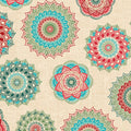 Winter Haven - Frosty Medallion Multi -  16793-99