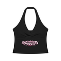 Women’s Ruched Halter Yoga Tank Top