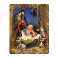 Wood Pallet Plaque-Nativity