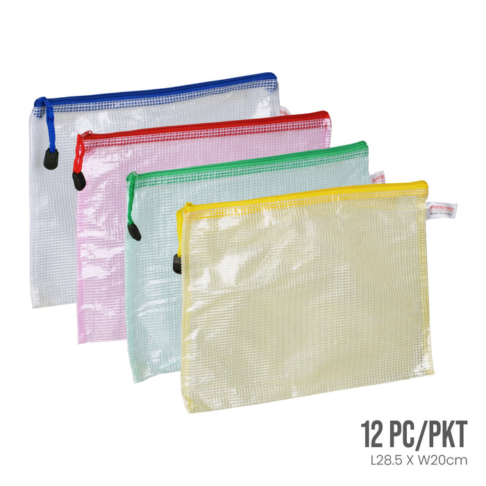 ZIP CASE B5 12S PVC NET S-6003 (HFH4034)