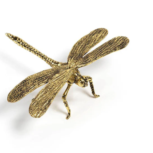 Zodax Decorative Gold Insect - Dragonfly